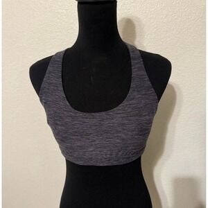 Victoria's Secret Sports Bras Size Medium Heathered Dark Charcoal